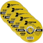 Disco De Desbaste Metal Aço Ferro Inox 115x22mm | 05 Un